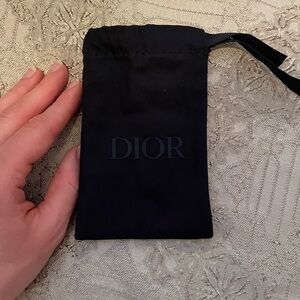Dior Midnight Blue Drawstring Pouch